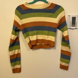 Nasty gal striped shirt